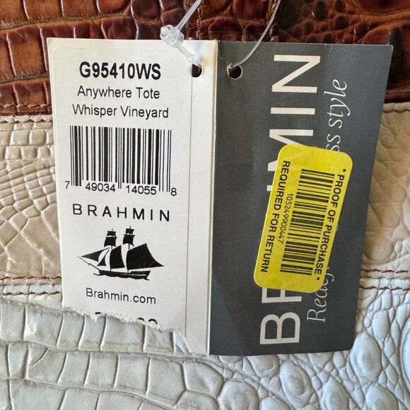 Brahmin Anywhere Tote - Picture 3 of 4